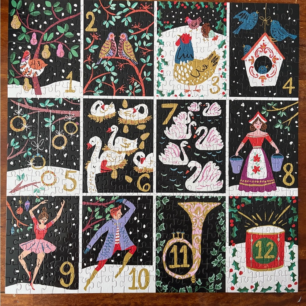 Colorful Holiday Puzzle
